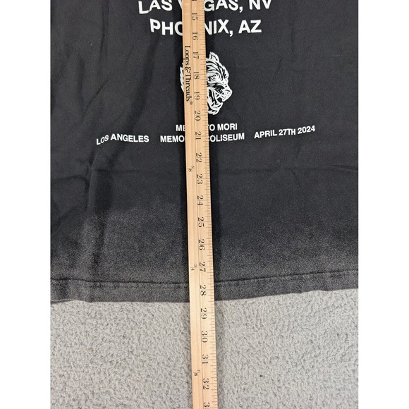 Darc Sport Shirt Mens Medium You Weren't There‎ Memento Mori US Tour 2024 Tee - Picture 8 of 10